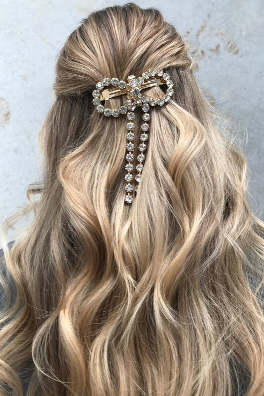 Cendrè Embellished Bow